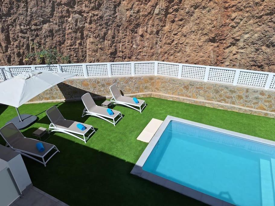 Malibu Mogan Secret Pool Villa - Piscina Privada Y Climatizada - Exclusive Heated Pool La Playa de Tauro Exterior photo