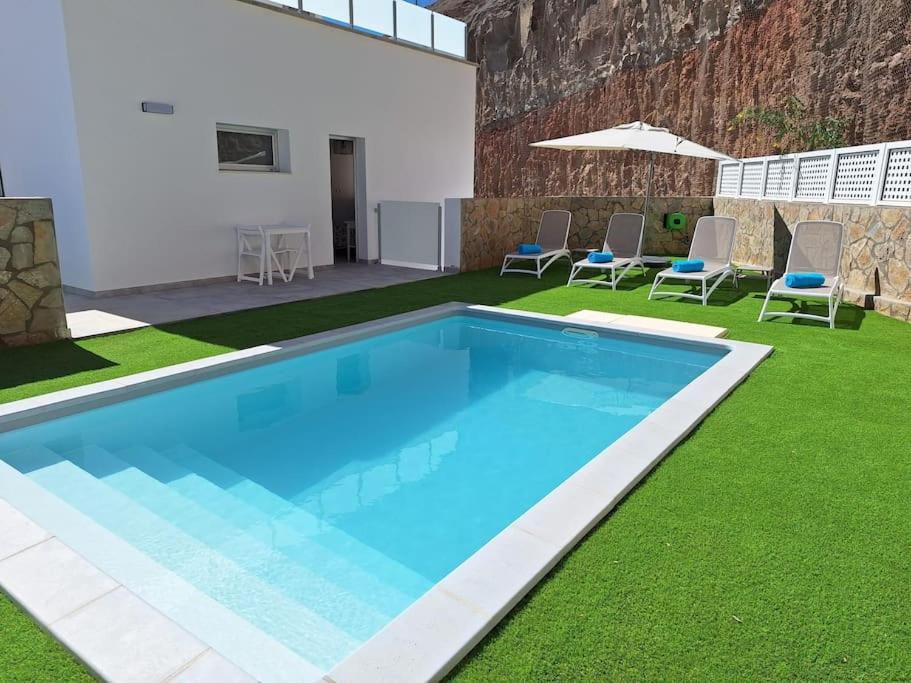 Malibu Mogan Secret Pool Villa - Piscina Privada Y Climatizada - Exclusive Heated Pool La Playa de Tauro Exterior photo