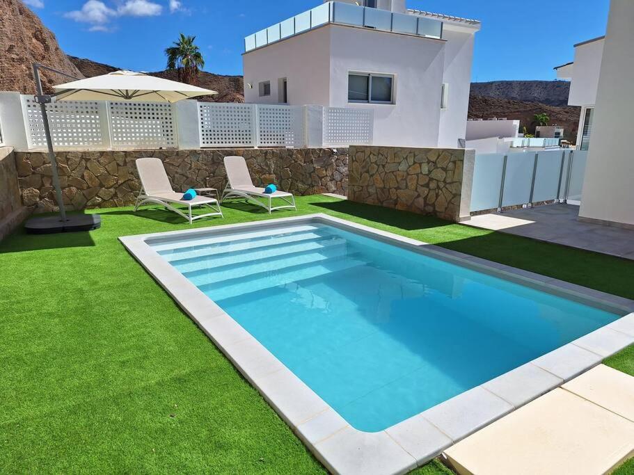 Malibu Mogan Secret Pool Villa - Piscina Privada Y Climatizada - Exclusive Heated Pool La Playa de Tauro Exterior photo